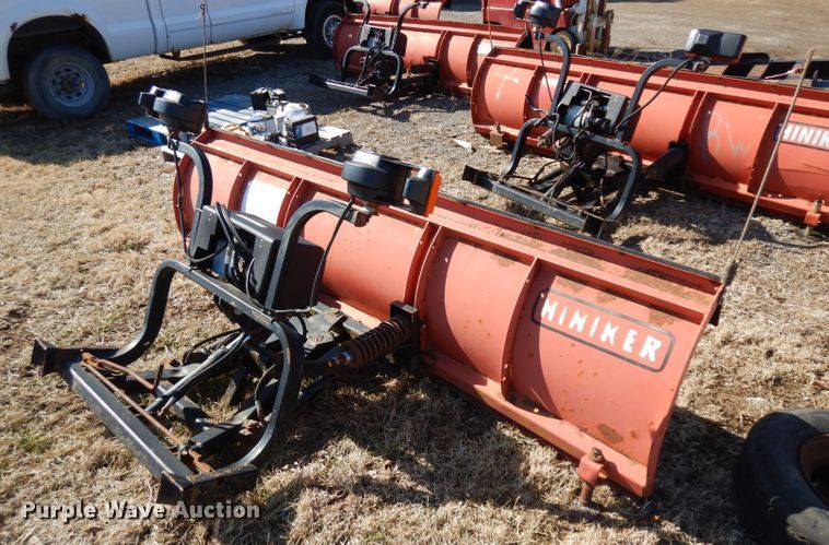 image for item ER9907 Hiniker snow plow