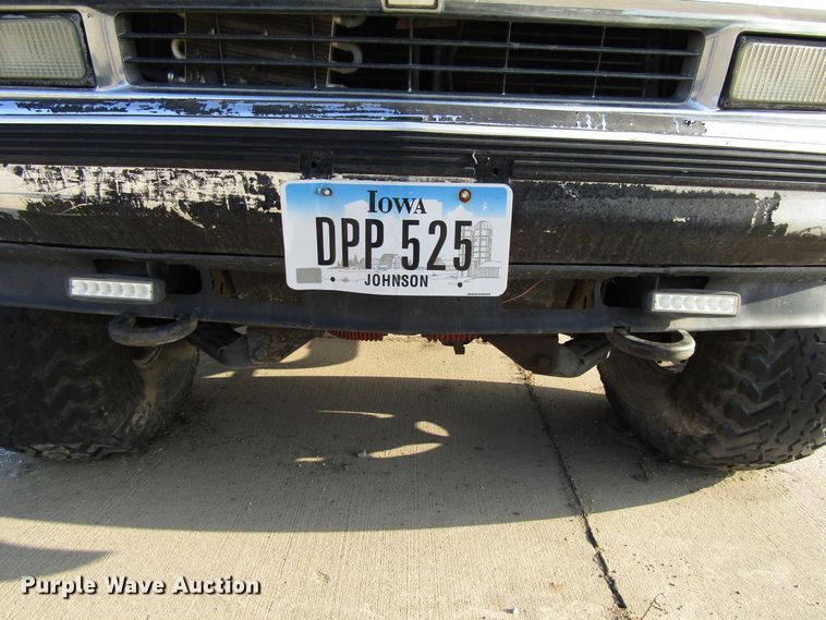 image for item FD9368 1992 Chevrolet K1500 Blazer SUV