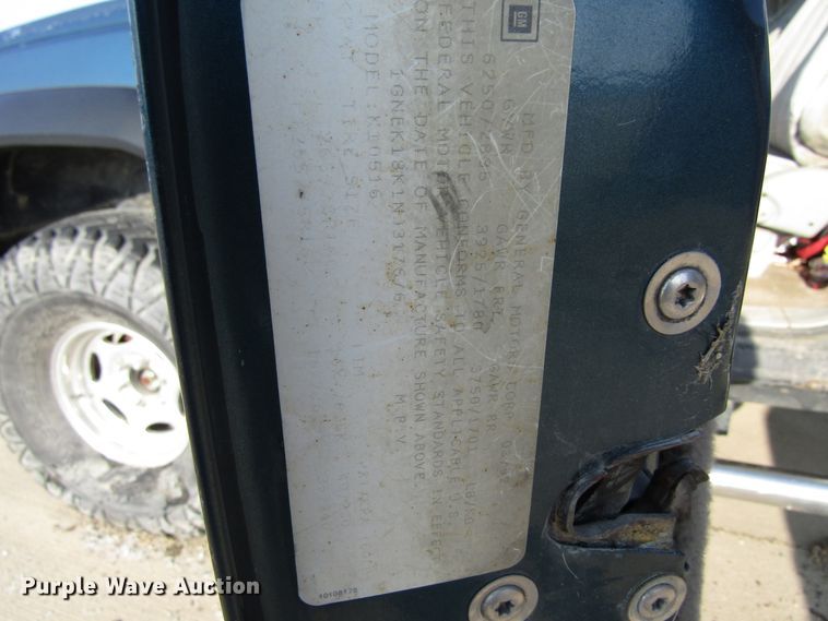 image for item FD9368 1992 Chevrolet K1500 Blazer SUV