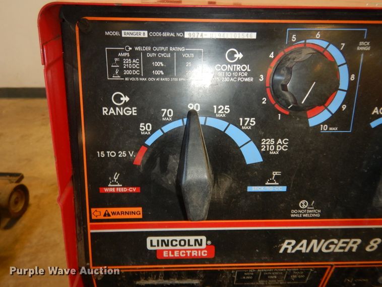 image for item FD9821 (2) Lincoln welders