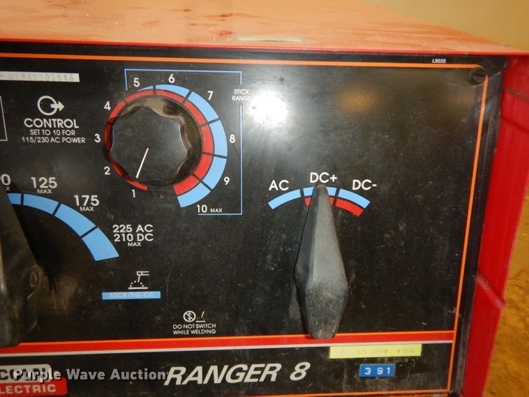 image for item FD9821 (2) Lincoln welders