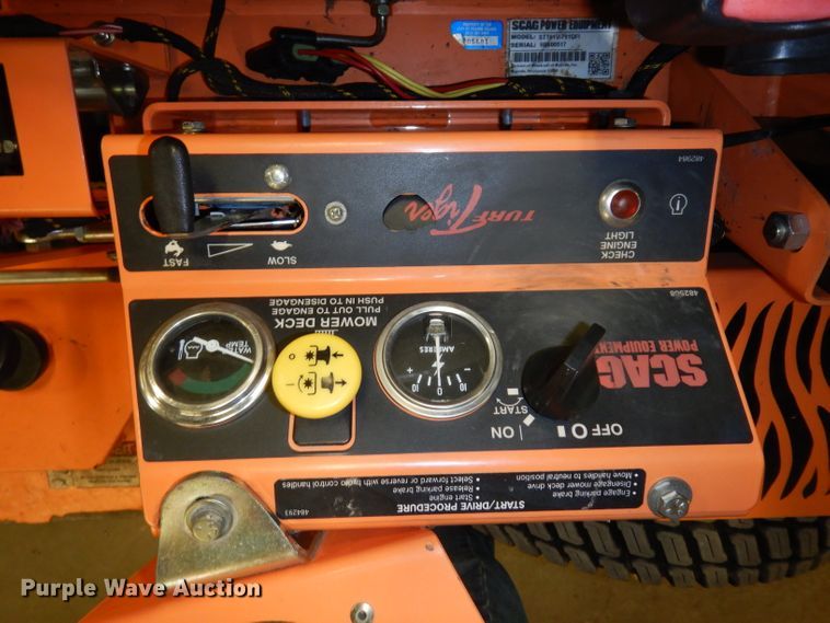 image for item FD9822 Scag Turf Tiger ZTR lawn mower