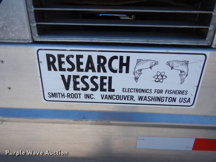 image for item FU9218 1999 Smith Root SR-16S electrofisher research vessel
