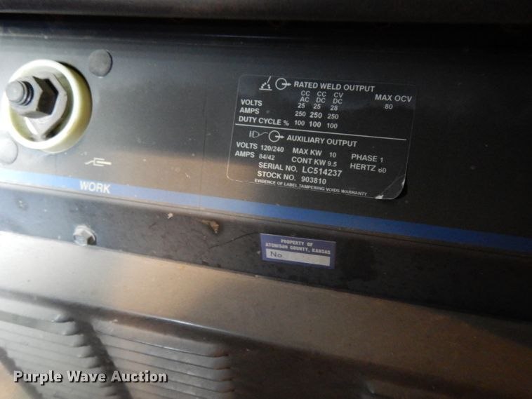 image for item FY9443 (2) welder/generators