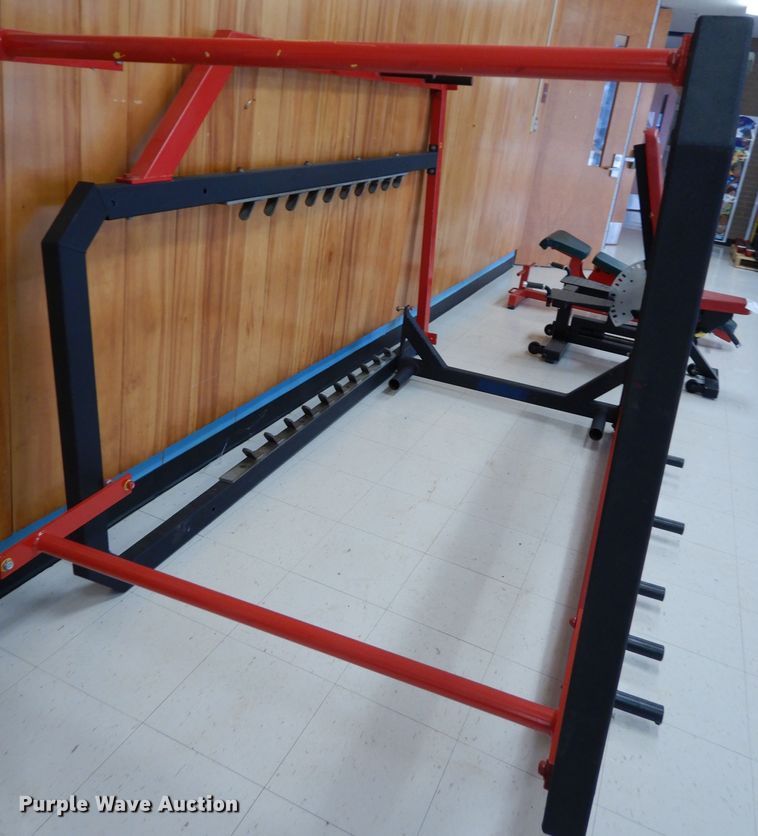 Weight lifting rack in Overland Park, KS Item FY9465 sold Purple Wave