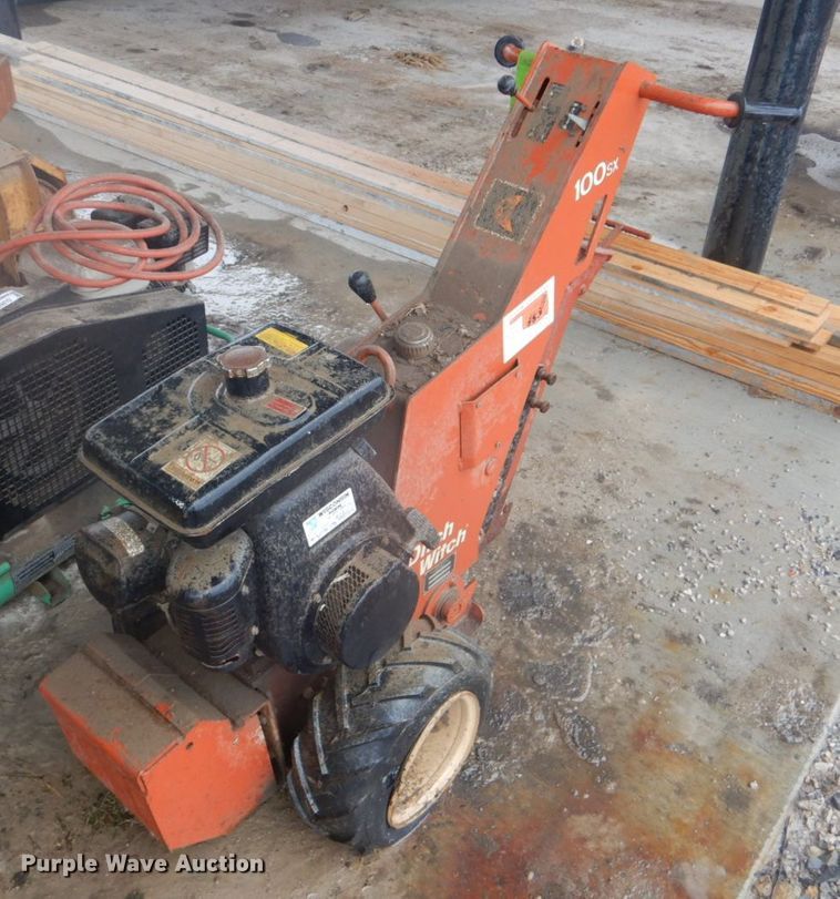 image for item GD9071 Ditch Witch 100SX vibratory cable plow