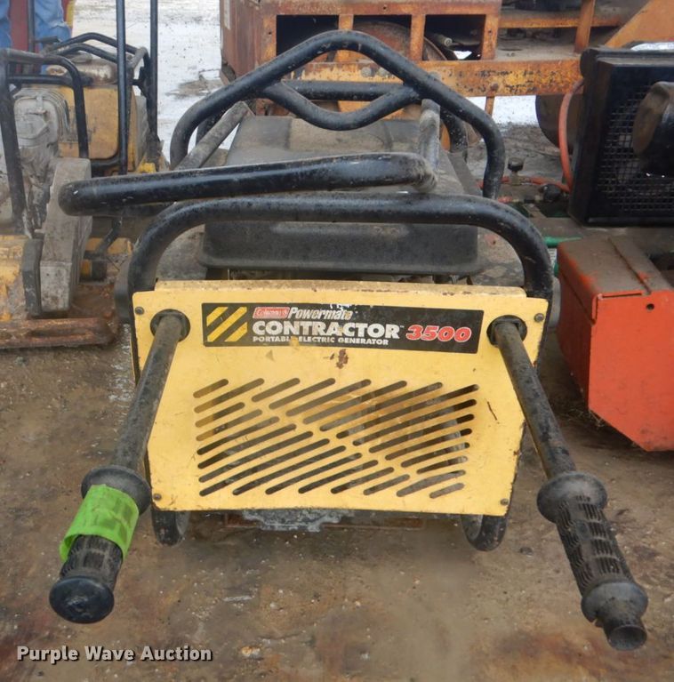 image for item GD9072 Coleman Powermate 3500 generator