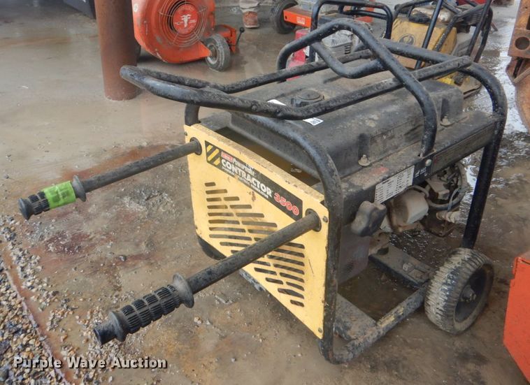 image for item GD9072 Coleman Powermate 3500 generator