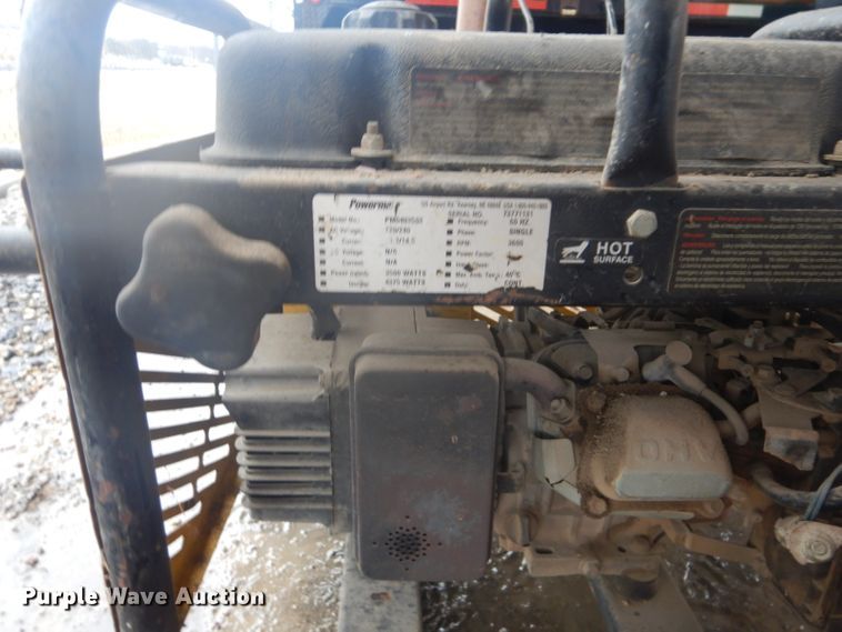 image for item GD9072 Coleman Powermate 3500 generator