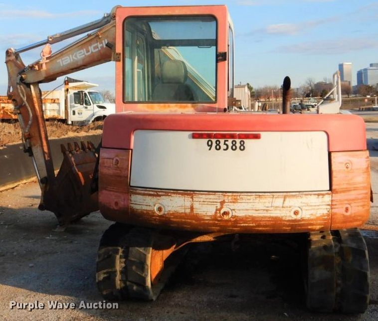 image for item GD9101 Takeuchi TB070 mini excavator