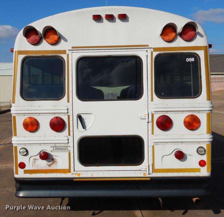 image for item GD9141 2003 GMC Savana G3500 Thomas school bus