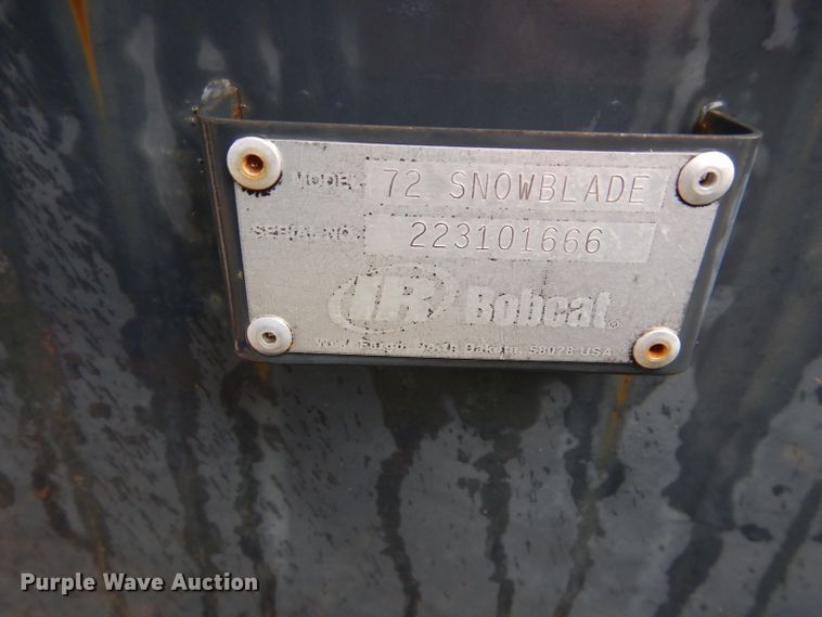 image for item GE9217 Bobcat skid steer snow plow