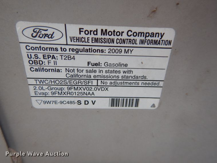image for item GE9225 2009 Ford Focus