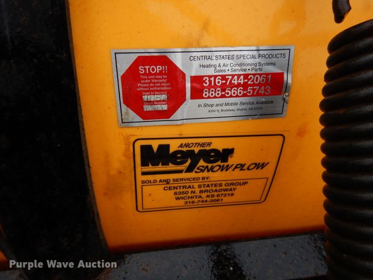 image for item GE9233 Meyer 90"W snow plow