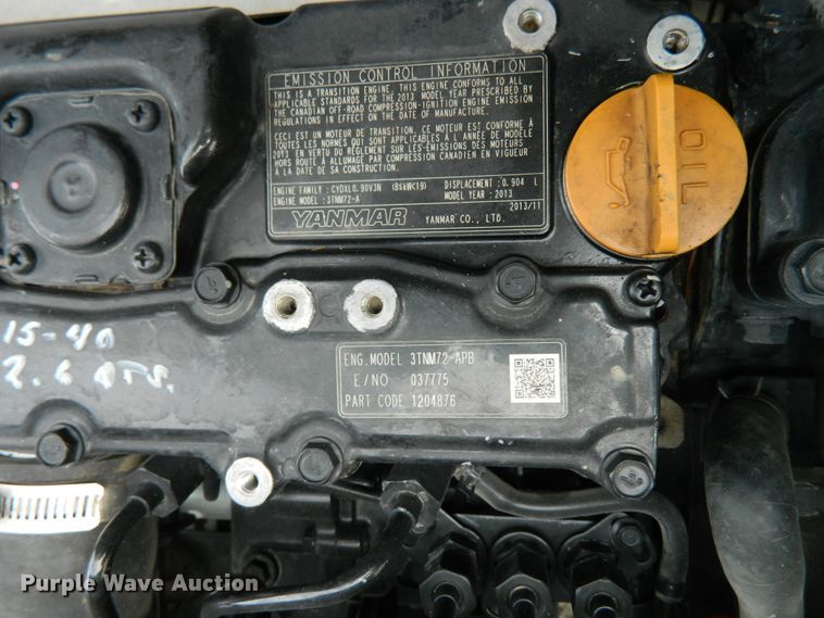 image for item GE9867 2014 Bobcat 3650DPKG1 utility vehicle