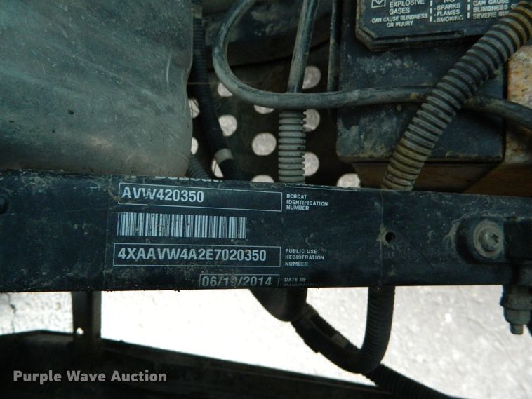 image for item GE9867 2014 Bobcat 3650DPKG1 utility vehicle