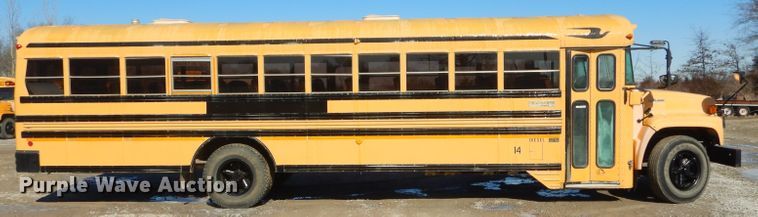 image for item GG9627 1995 Chevrolet Blue Bird school bus