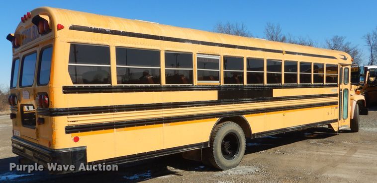 image for item GG9627 1995 Chevrolet Blue Bird school bus