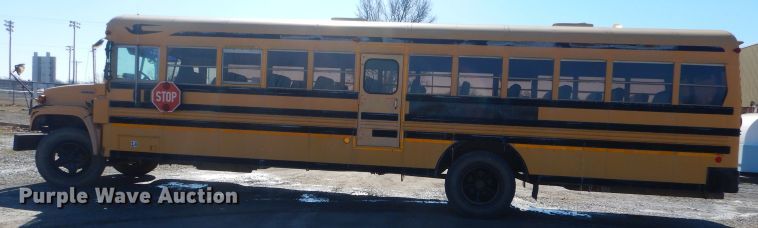 image for item GG9627 1995 Chevrolet Blue Bird school bus