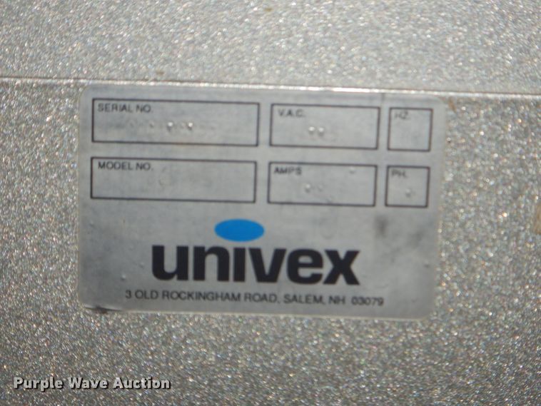image for item GG9631 Univex mixer