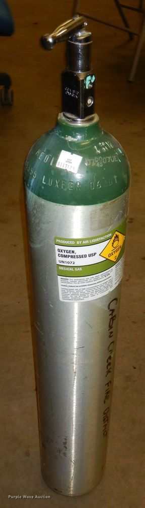 image for item GG9685 (6) oxygen bottles