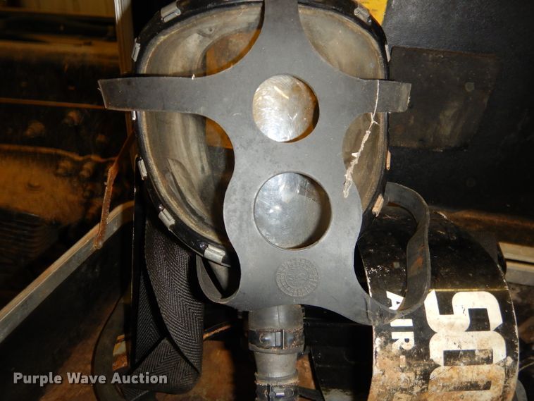 image for item GG9687 Approximately 10 Scott Air-Pak SCBA Snorkel packs