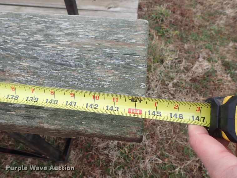 image for item GN9632 (4) wood bleachers