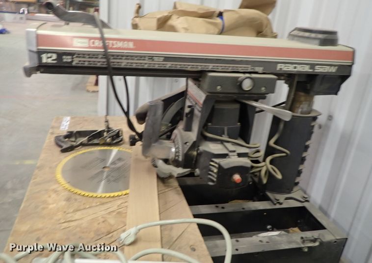 image for item GN9642 Craftsman radial arm saw