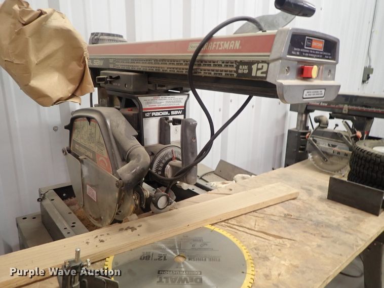 image for item GN9642 Craftsman radial arm saw