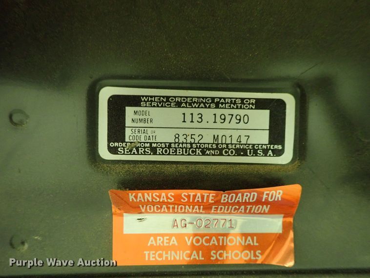 image for item GN9642 Craftsman radial arm saw