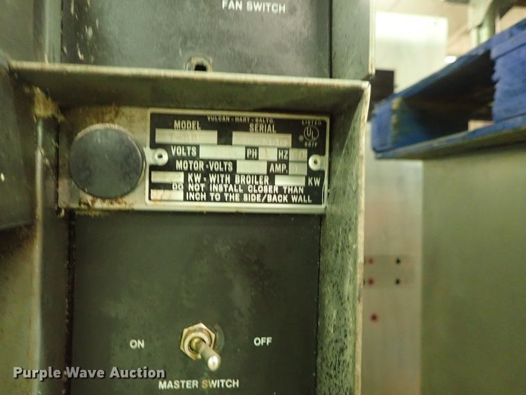 image for item GN9649 Vulcan oven