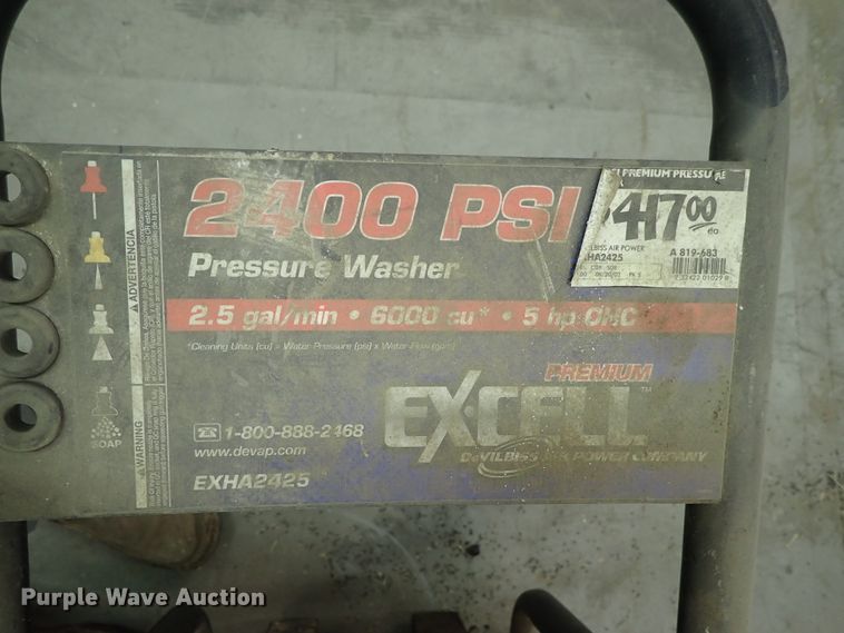 image for item GN9658 Pressure washer