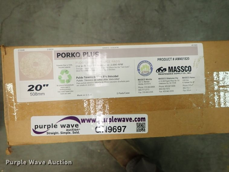 image for item GN9697 Approximately 115 floor pads