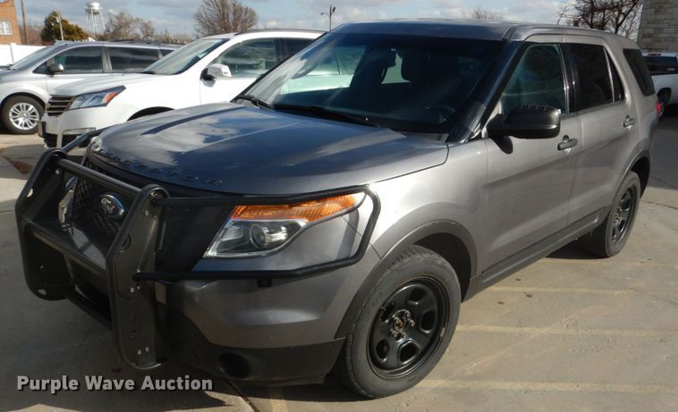 image for item GX9877 2015 Ford Explorer Police Interceptor SUV