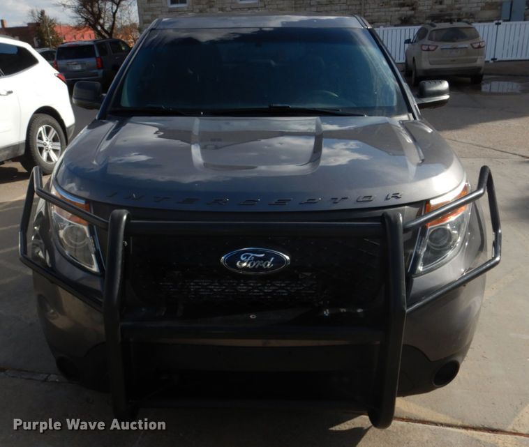 image for item GX9877 2015 Ford Explorer Police Interceptor SUV