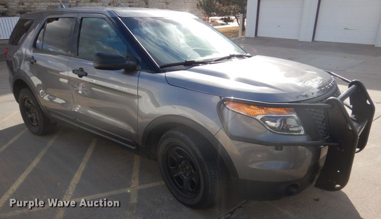 image for item GX9877 2015 Ford Explorer Police Interceptor SUV