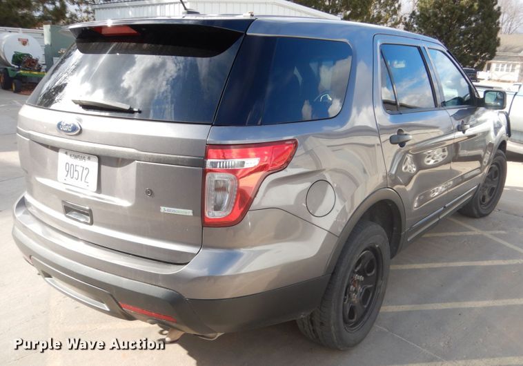 image for item GX9877 2015 Ford Explorer Police Interceptor SUV