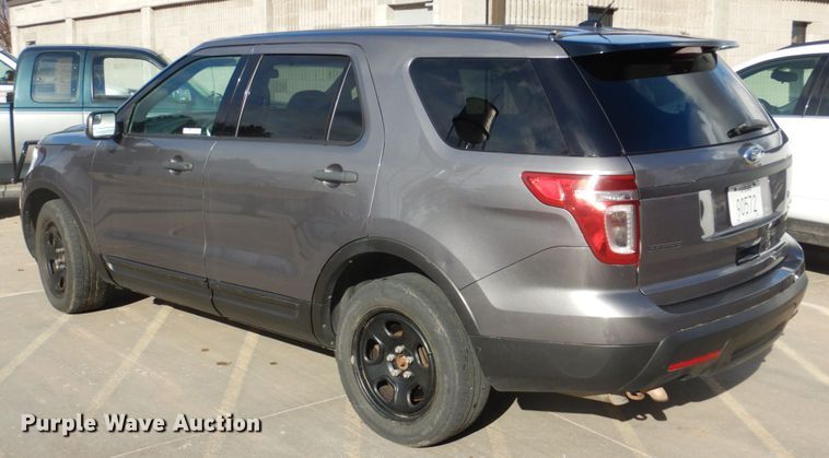 image for item GX9877 2015 Ford Explorer Police Interceptor SUV