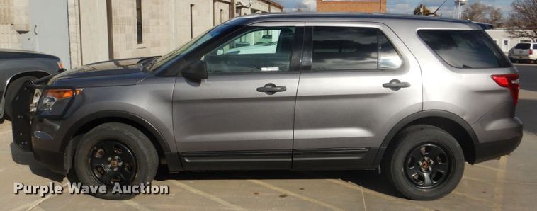 image for item GX9877 2015 Ford Explorer Police Interceptor SUV