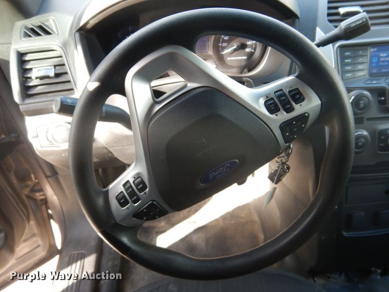 image for item GX9877 2015 Ford Explorer Police Interceptor SUV