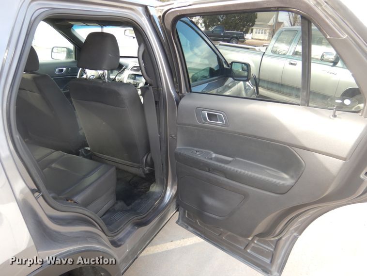 image for item GX9877 2015 Ford Explorer Police Interceptor SUV