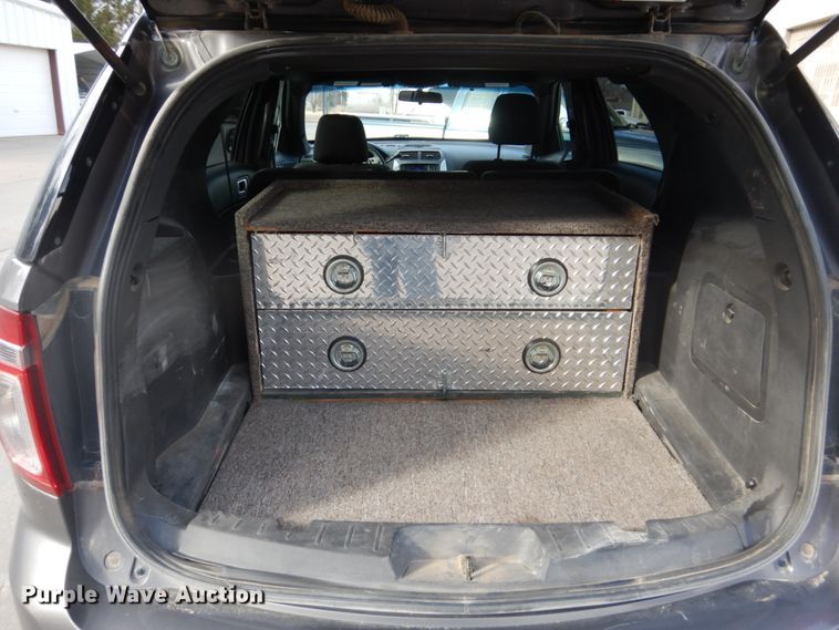 image for item GX9877 2015 Ford Explorer Police Interceptor SUV