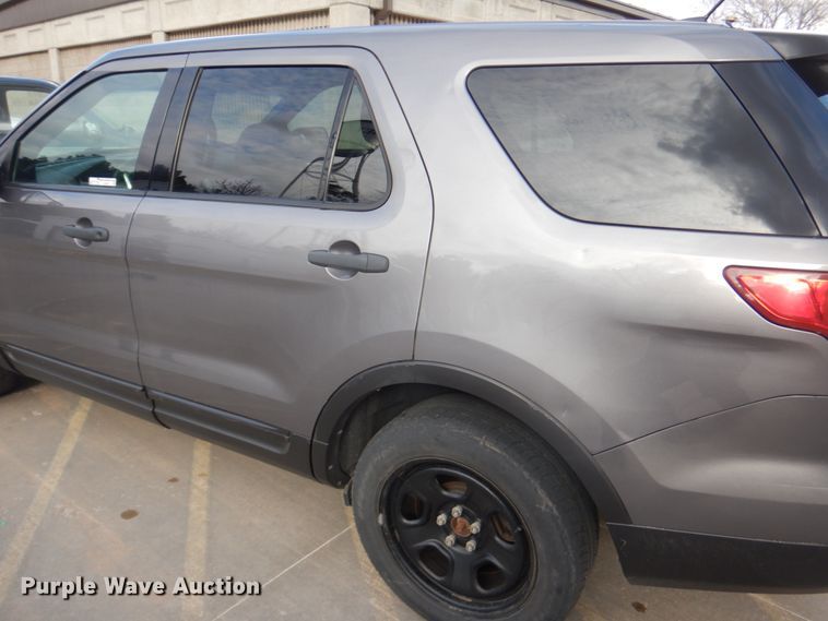 image for item GX9877 2015 Ford Explorer Police Interceptor SUV