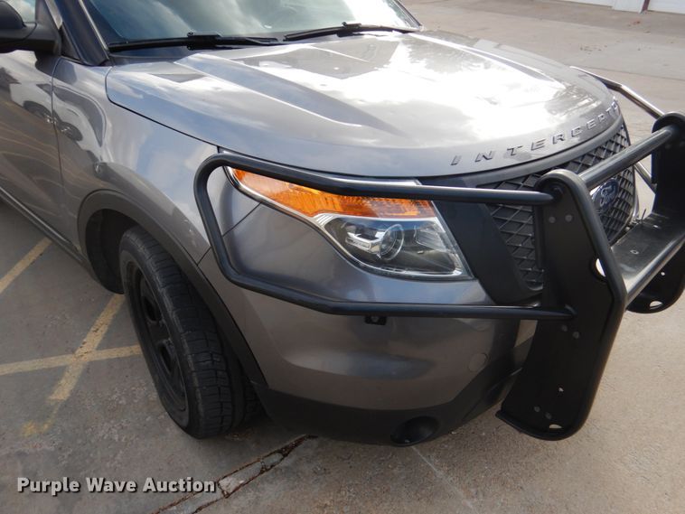 image for item GX9877 2015 Ford Explorer Police Interceptor SUV