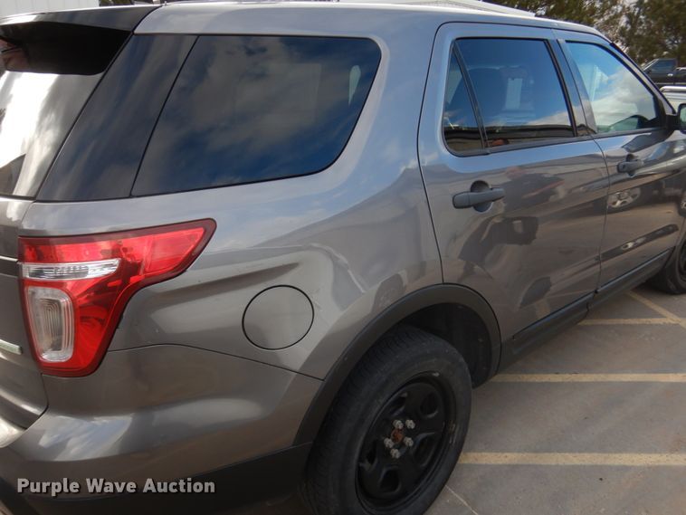 image for item GX9877 2015 Ford Explorer Police Interceptor SUV