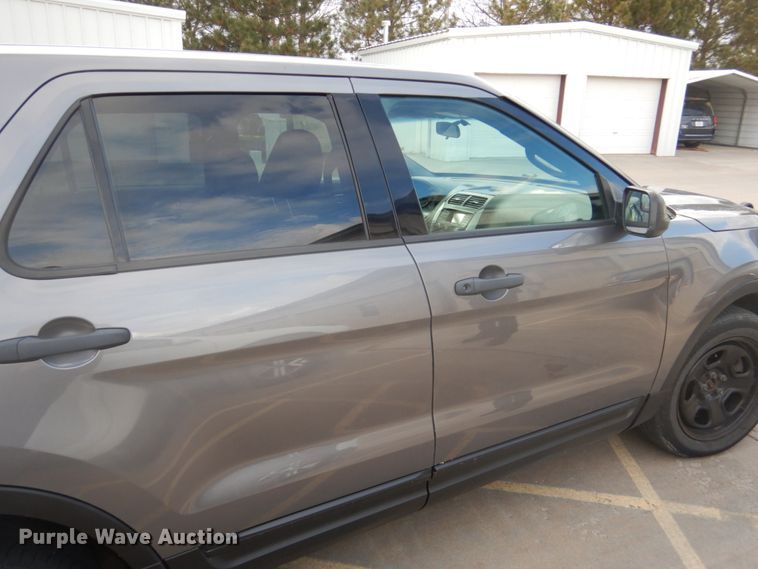 image for item GX9877 2015 Ford Explorer Police Interceptor SUV