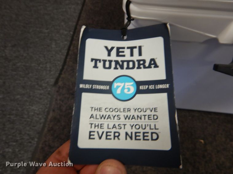 image for item GX9878 Yeti 75 cooler