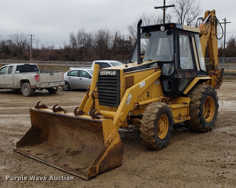 image for item L1417 1996 Caterpillar 416B backhoe