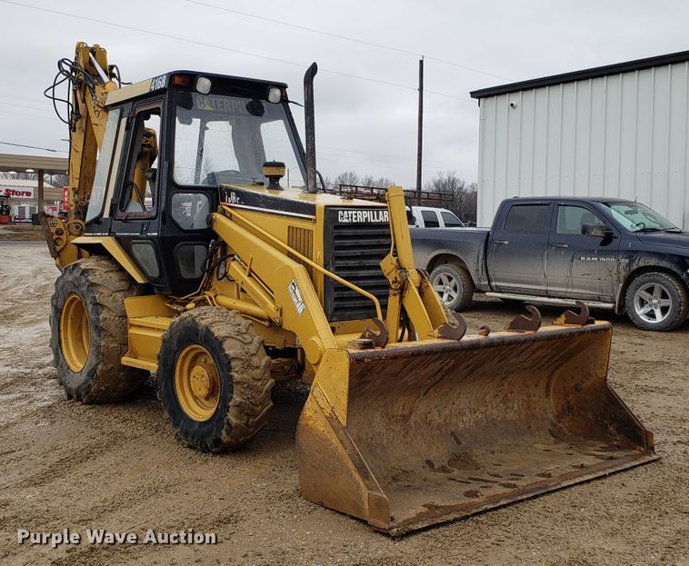 image for item L1417 1996 Caterpillar 416B backhoe