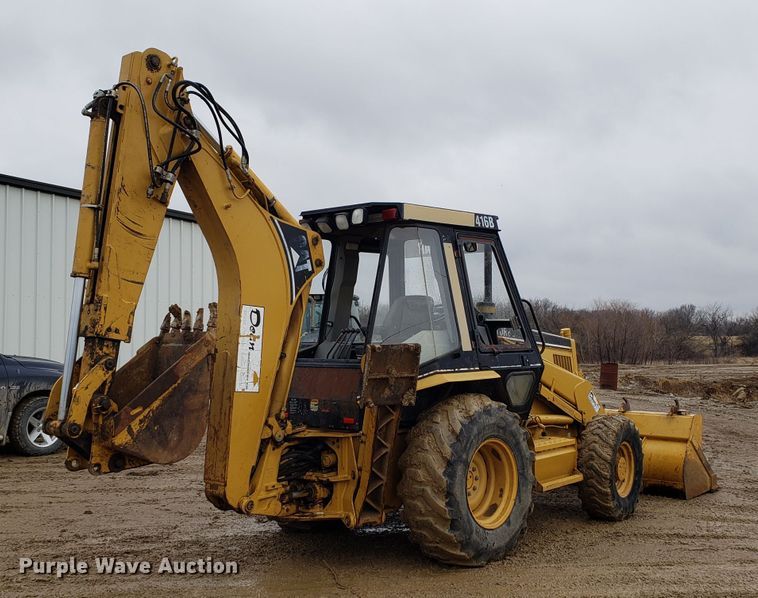 image for item L1417 1996 Caterpillar 416B backhoe